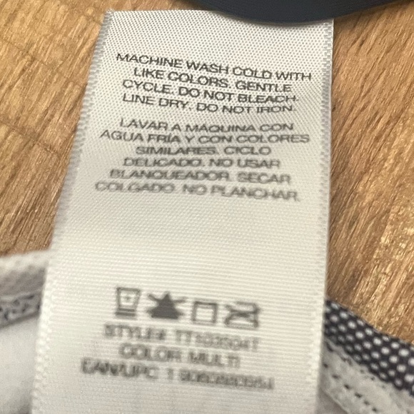 ♥️Ladies tankini Time & Tru blue and cream - Picture 5 of 9